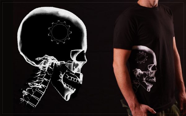 Shirt Skull von arthurkopf