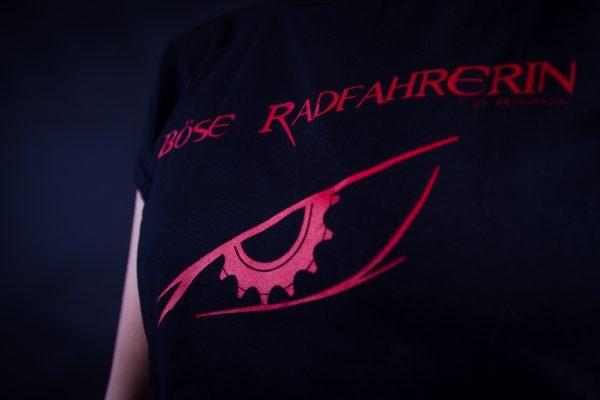 Shirt "Böse Radfahrerin"