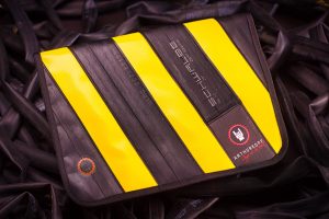 laptoptasche Fahrradschlauch arthurkopf mit Fütterung