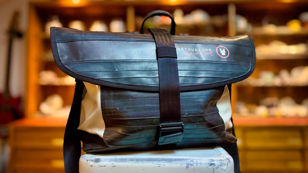 7 Lap Tasche aus Fahrradschlauch