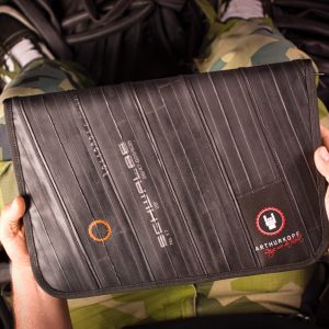 Gefütterte Schlauch Laptoptasche